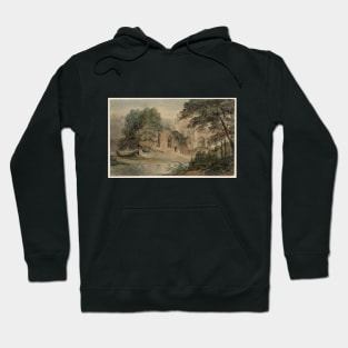 A Ruined Abbey by a Pond, 1795-97 Hoodie